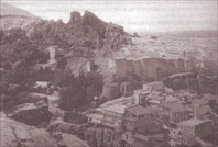 Панорама старого Тифлиса (фото середины 20-го века)-город Тбилиси